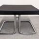 Tubular Space Age coffee table or side table, France circa 1970.