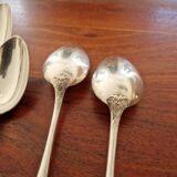 Christofle Series 5 table spoons Fidélio baguette model silver metal