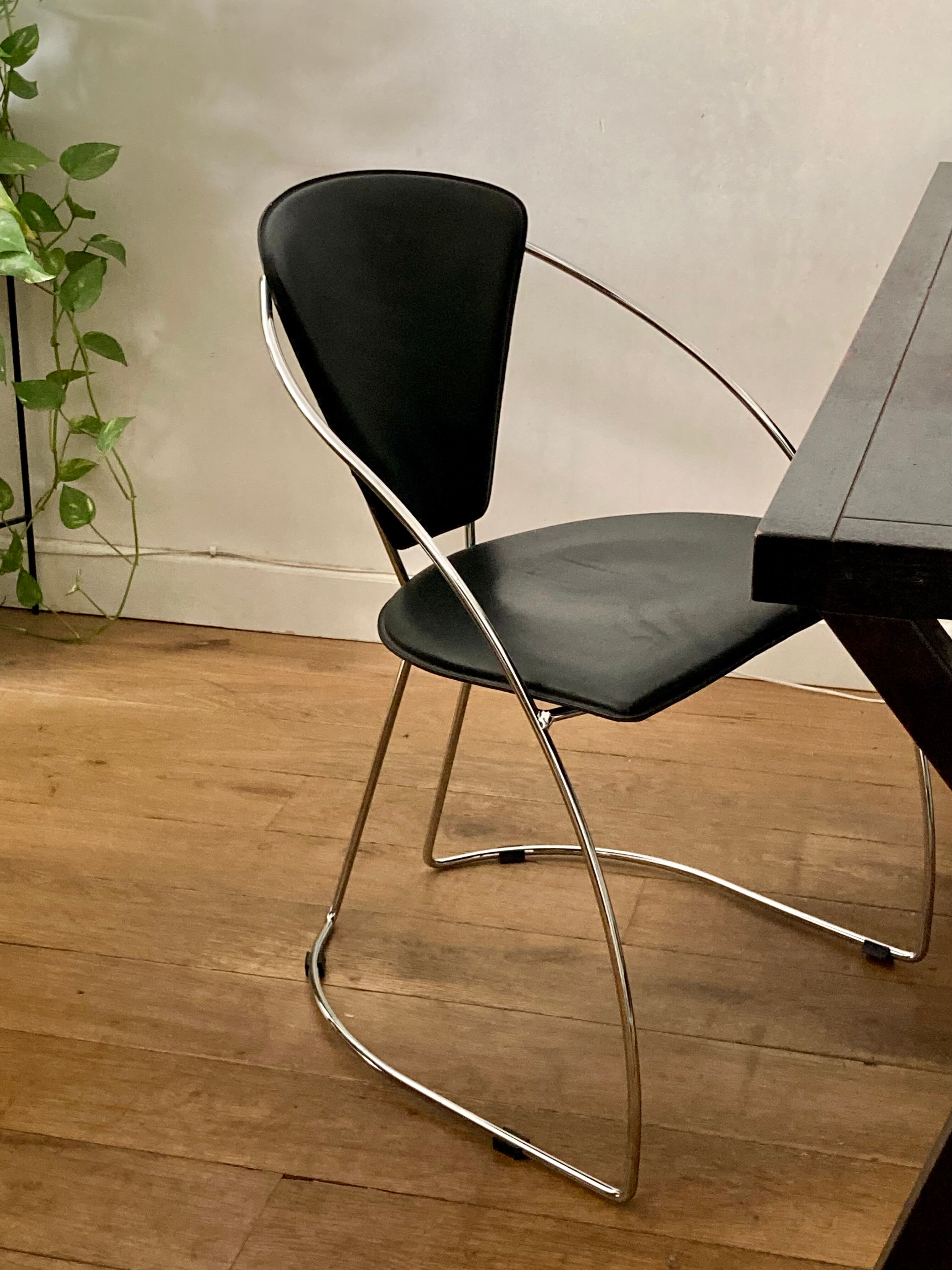 Design desk chair Italy 80s