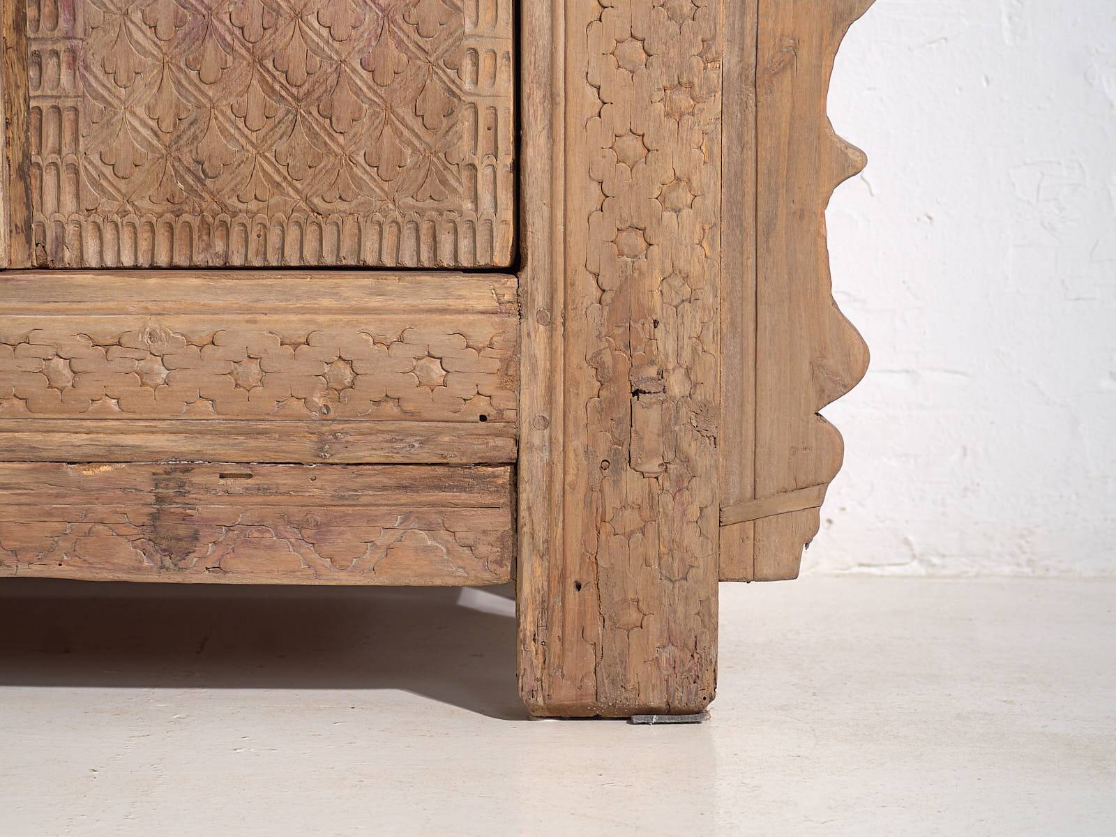 Antique carved TV cabinet (c.1850) #60