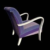 pair of art deco club armchairs