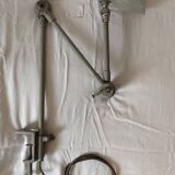 Nikel-Forms articulated workshop lamp from the 50s