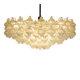 XL Tulipan Waterfall Glass Chandelier by Kalmar - Austria 1960s