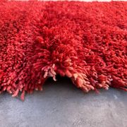 Tapis Marocain Beni M'Guild rouge - 94 x 254 cm