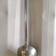 Ladle large model aluminum utensil old vintage kitchen