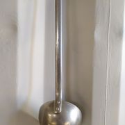 Ladle large model aluminum utensil old vintage kitchen