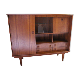 Scandinavian teak bar furniture