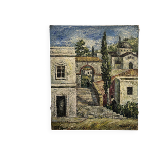Tableau paysage sud de