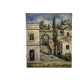 Landscape painting of southern France, 20th century.