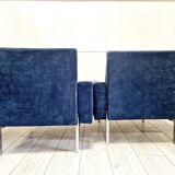 Paire De Fauteuils Club Danois Du Milieu Du Siècle Dernier De Style Kiushu