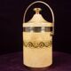 Aldo Tura Mod. 1225D Goatskin Parchment Ice Bucket / Thermos Italy 1970