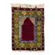 Vintage Handmade Turkish Tulu Rug with Archway Design. Traditional Prayer Rug. 100% Wool