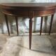 Table demi lune Louis XVI
