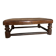 Low wooden stool with caning H 12 cm
