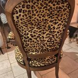 Louis Philippe period Leopard armchair