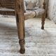 Audoux and Minet cord bench