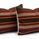 Set of 2 vintage kilim cushion covers 25x51 cm