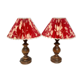 Wooden lamps