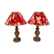 Wooden lamps