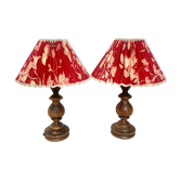 Wooden lamps