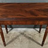 Mahogany Games Table, Louis-Philippe Period – 2nd Part of the 19th Century