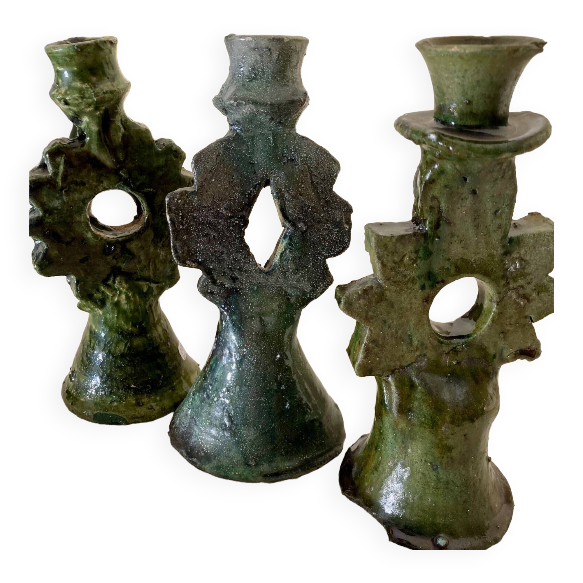 Trio Tamegroute candle holder