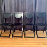 Set of four Sinus chairs by Karl Friedrich Förster, KFF, Germany, 1980s
