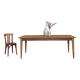 Vintage farm table with spindle legs.