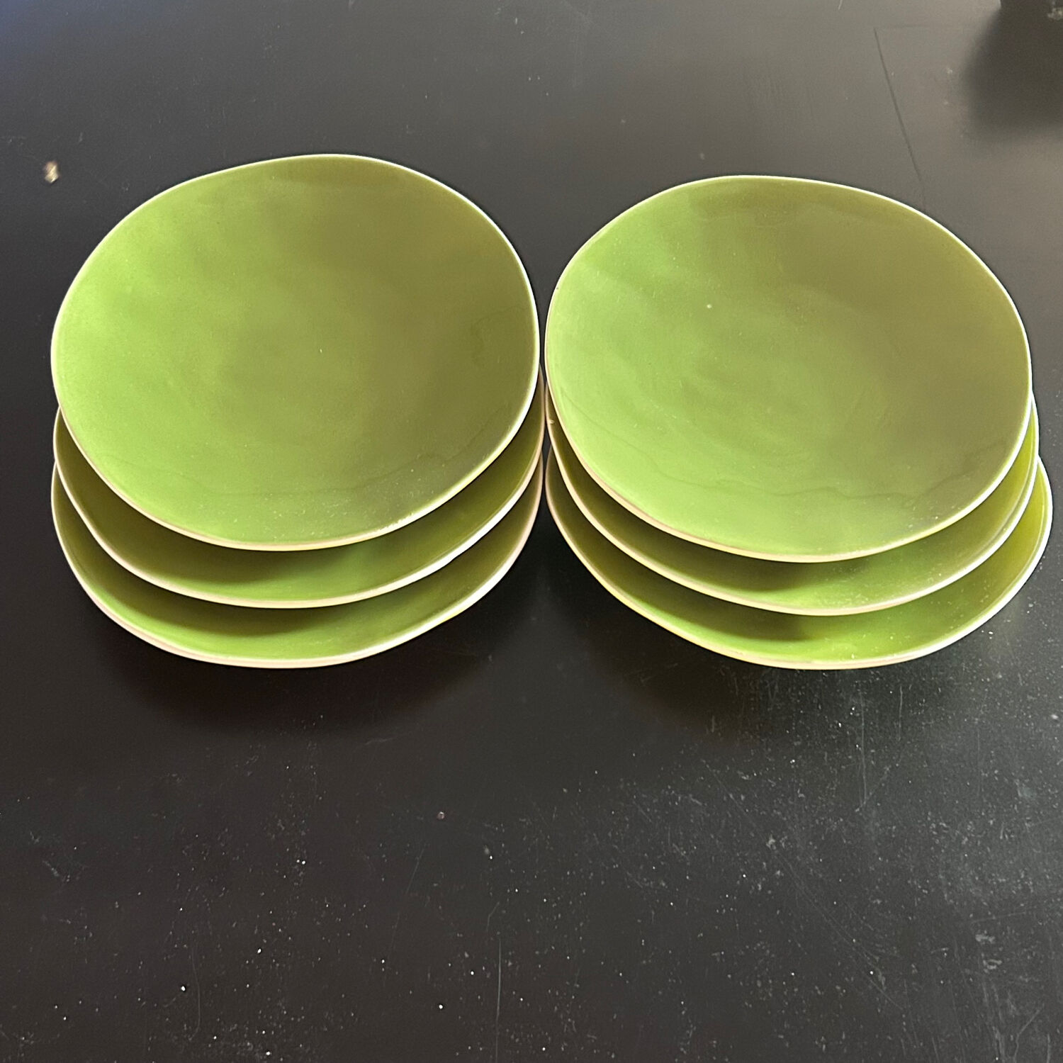 Ceramiche Toscane 6-piece plate set