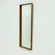 Large Scandinavian Rectangular Rosewood Mirror 1960s