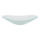 Glass serving dish, Danish design, 1970s, made in Denmark
