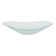 Glass serving dish, Danish design, 1970s, made in Denmark