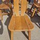 Set of 8 Britalist Oak Chairs from De Puydt, Belgium 1970s