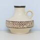 vintage beige jug vase West Germany Steuler