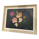 Grand tableau Nature morte aux roses de Bousseau R.