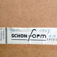 Mirror, Schön Form Spiegel 1960 - 40x80cm