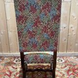 Série de 9 chaises de style Louis XIII