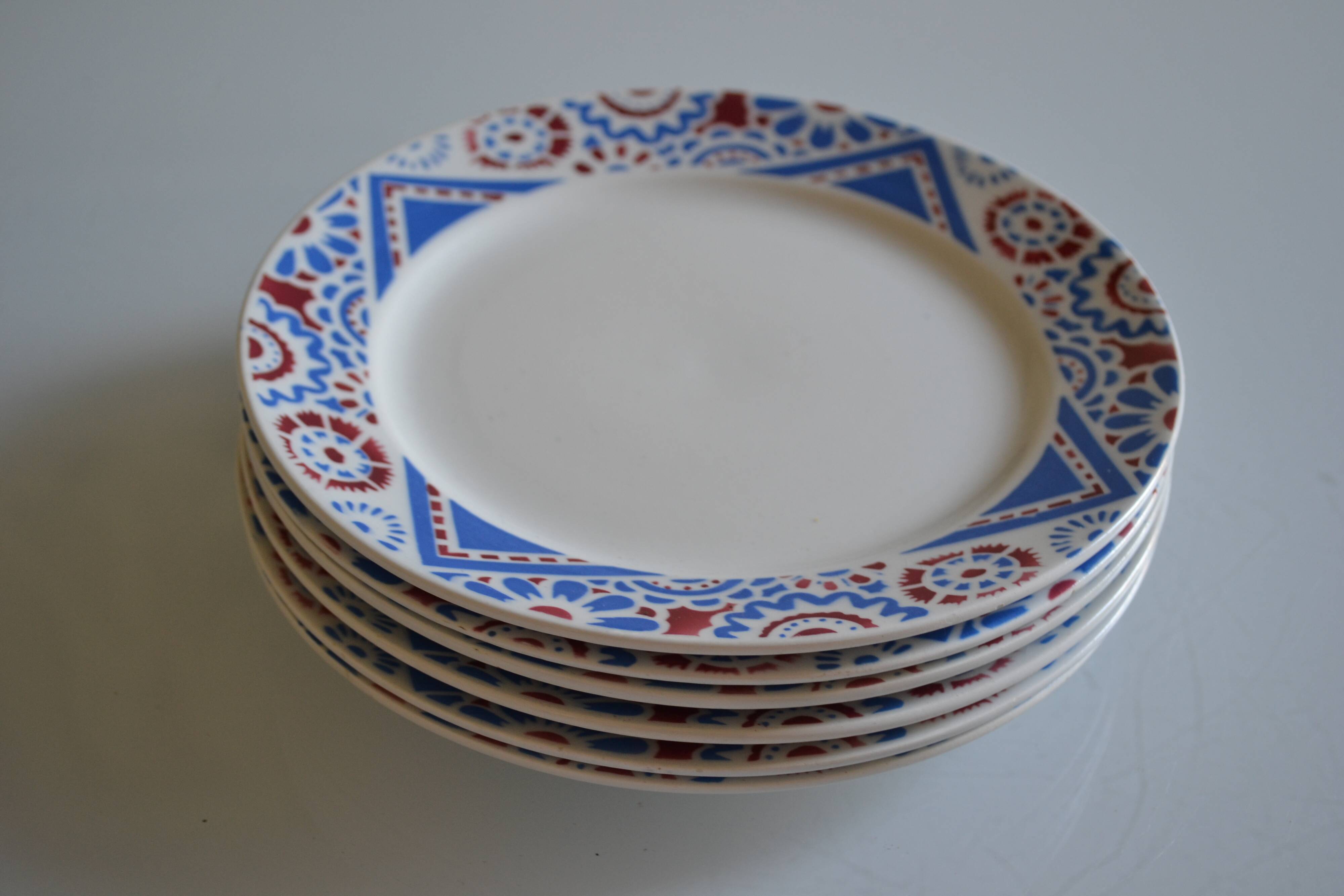 Sarreguemines Tabriz Set of 6 dessert plates