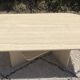 Table basse en travertin des années 70