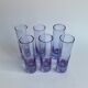 Set of 6 Alexandrit glasses designed by Sergio Asti for Arnolfo di Cambio,