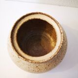Vintage sandstone pot vase