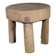 African Art Africa - Antique Wooden Stool West Africa - 21 Cms