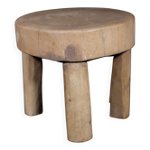 African Art Africa - Antique Wooden Stool West Africa - 21 Cms