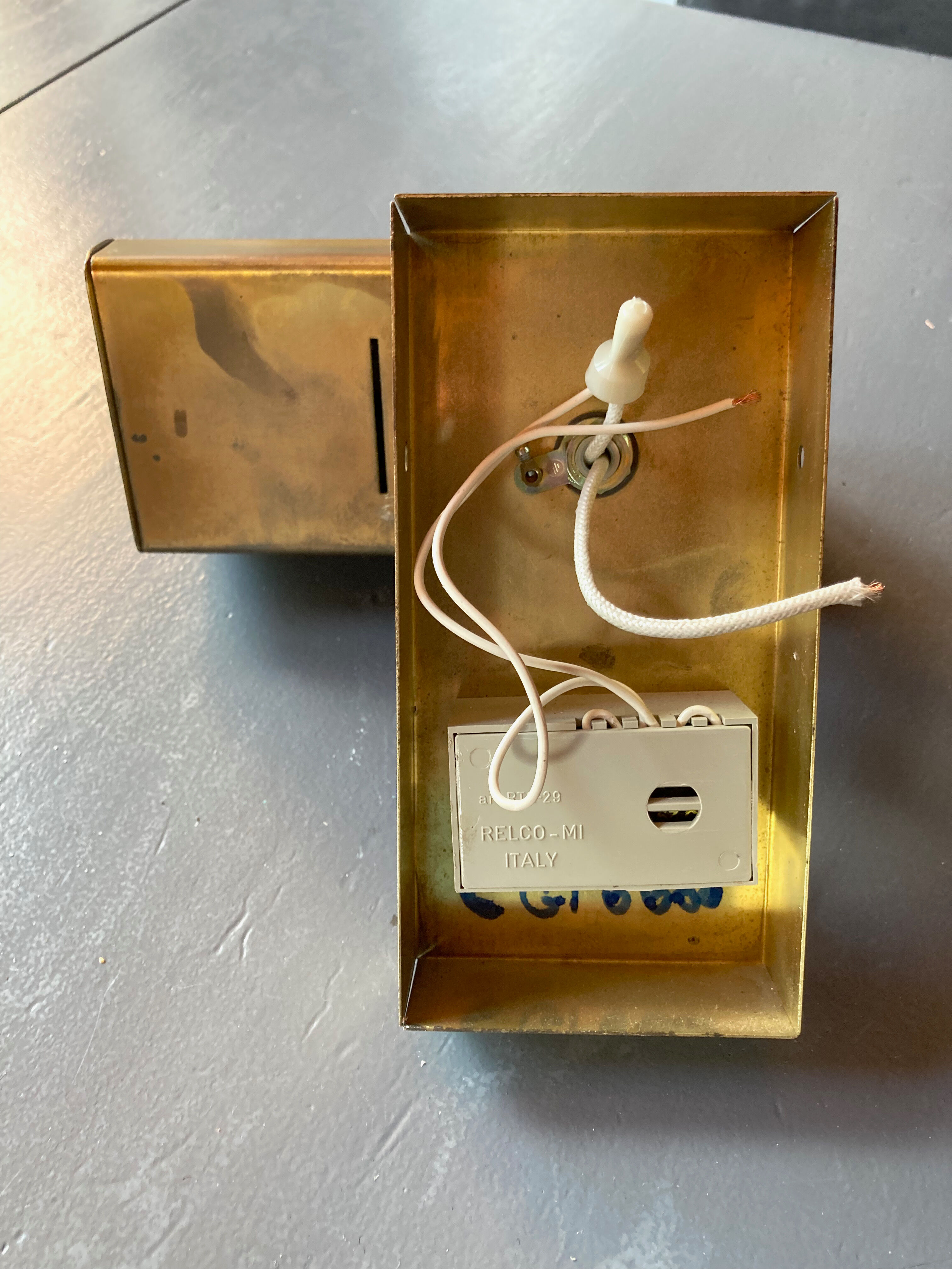 Lampes applique en halogène Relco Italie