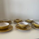 6 tasses à thé André Freymond
