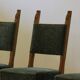 Chaises de salle à manger en chêne massif des années 1950, artisanat danois.
