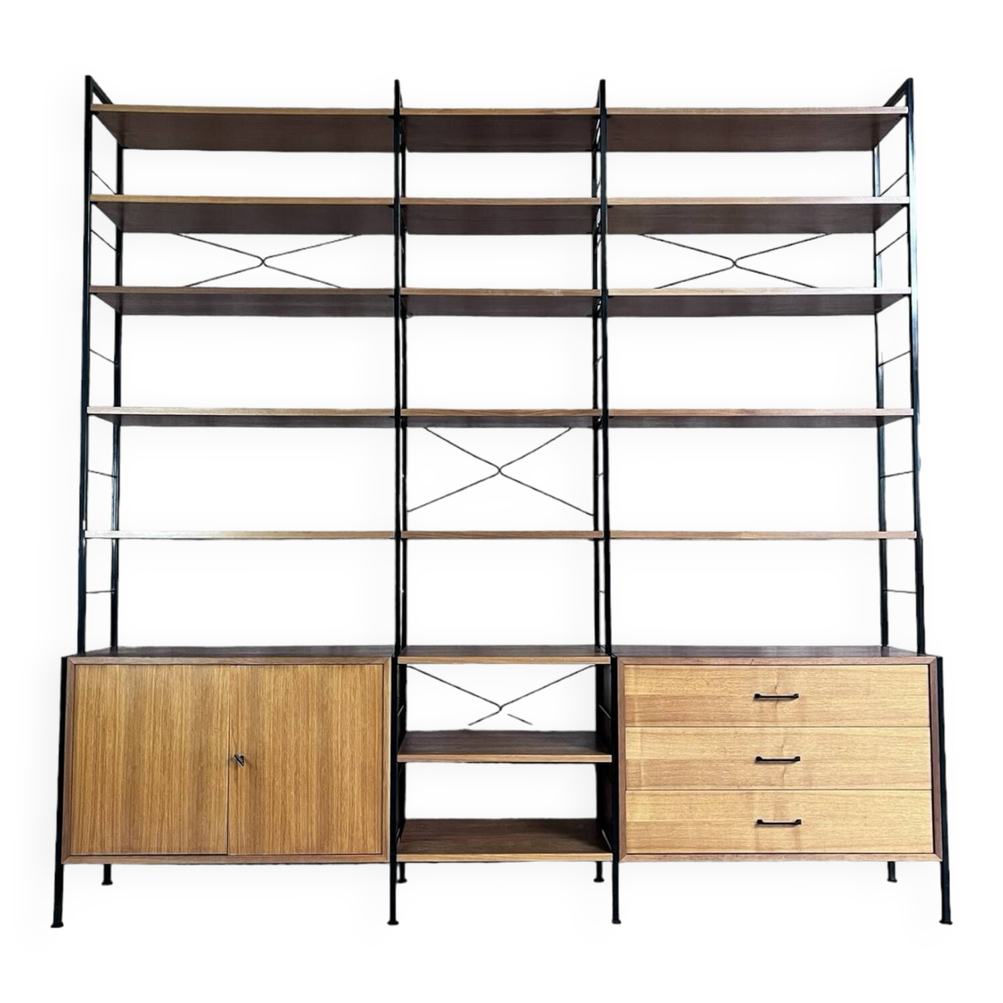 Wangregal selbststehende Regalwand
