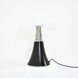 Lampe Pipistrello noire de Gae Aulenti pour Martinelli Luce, années 1960