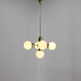 Space Age Sputnik Pendant by Kamenicky Senov/Preciosa, 1970s