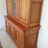 Vaisselier / library - solid wood - made by artisan